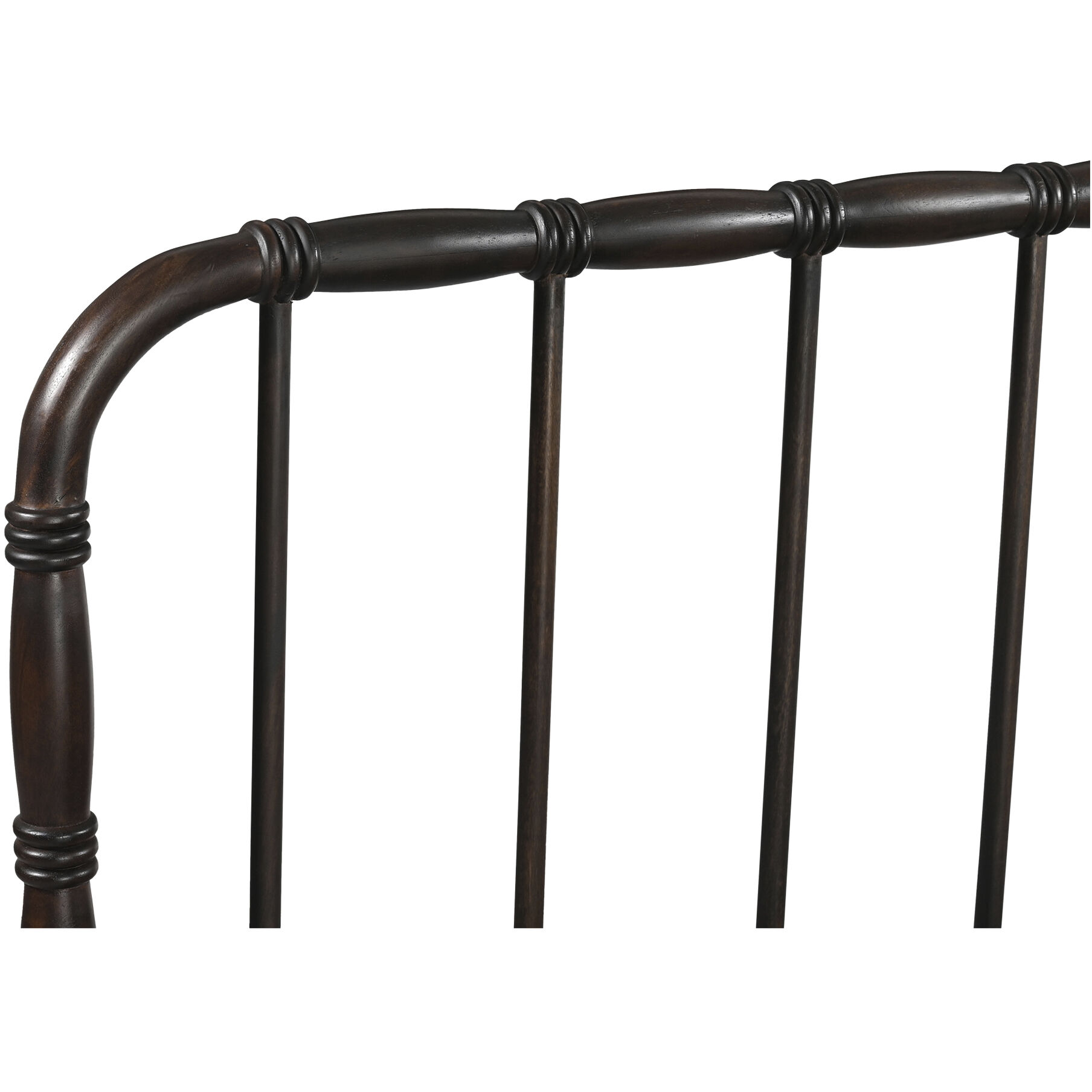 Vivian Brown Bed, King